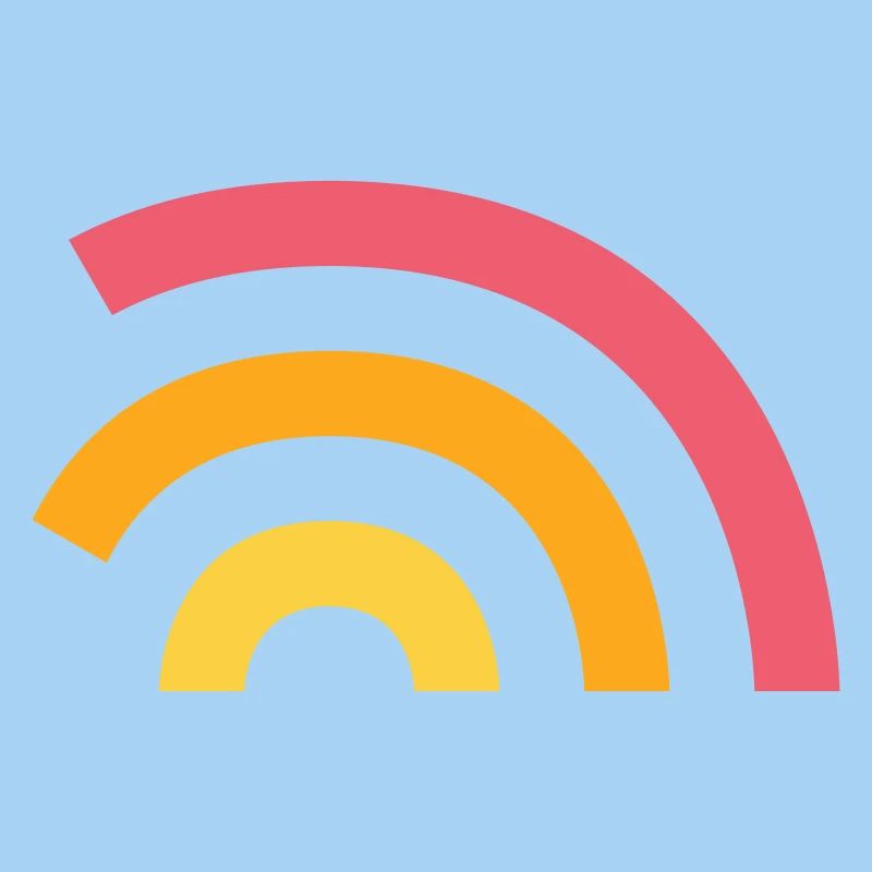 Logo arc-en-ciel