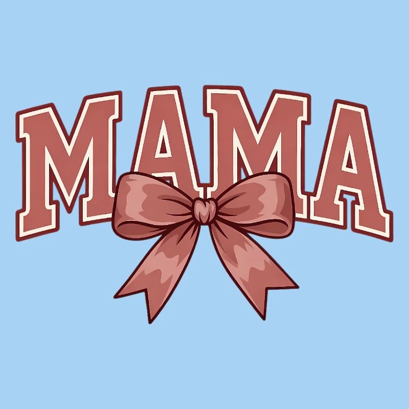 Mom Bow – Cute Mom Statement Design