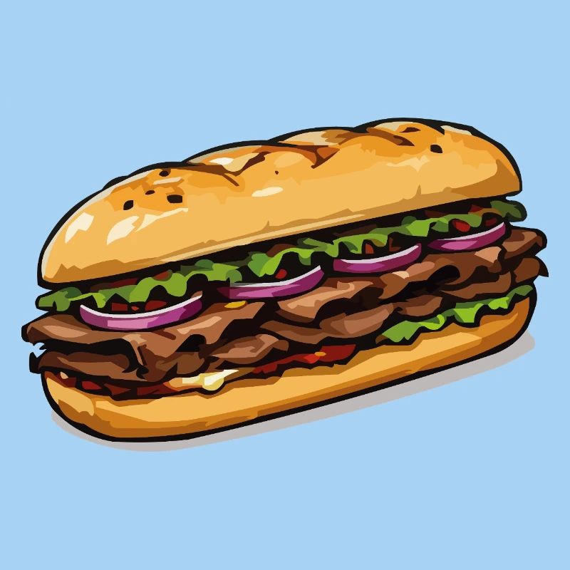 Sandwich Illustration