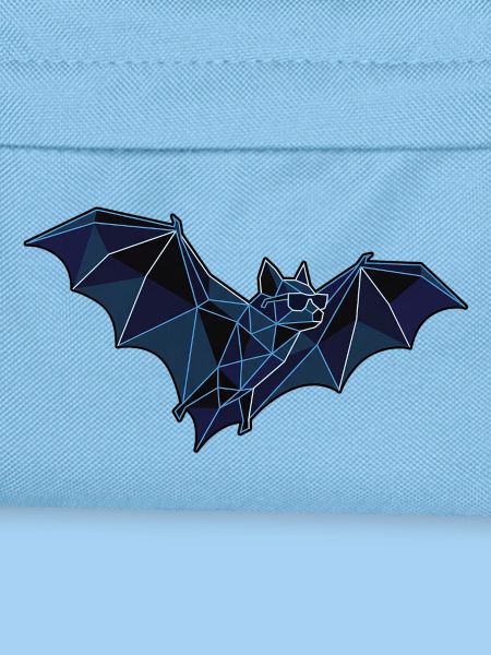 Fliegende Poly Stil Fledermaus