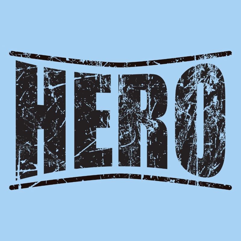 hero hero Held héroe héros monochrome text