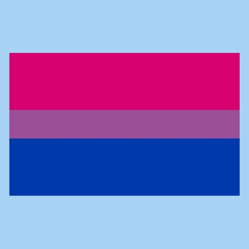sticker bisexual pride flag Aufkleber gift idea
