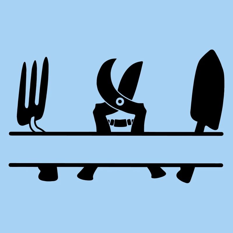 Gartengärtner Werkzeug Textbanner