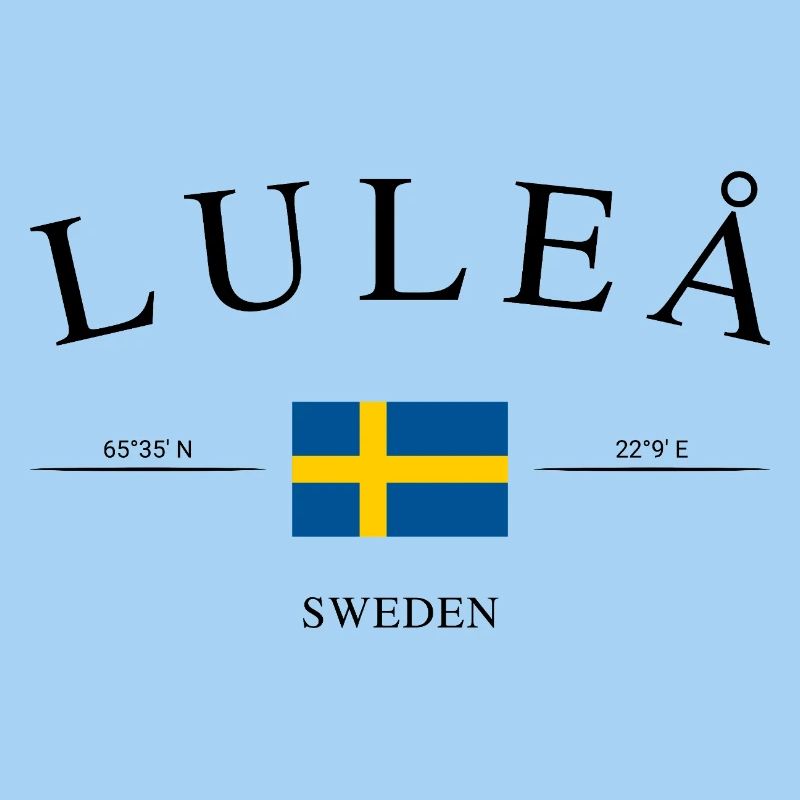 Luleå Schweden – Urlaub Souvenir & Geschenk