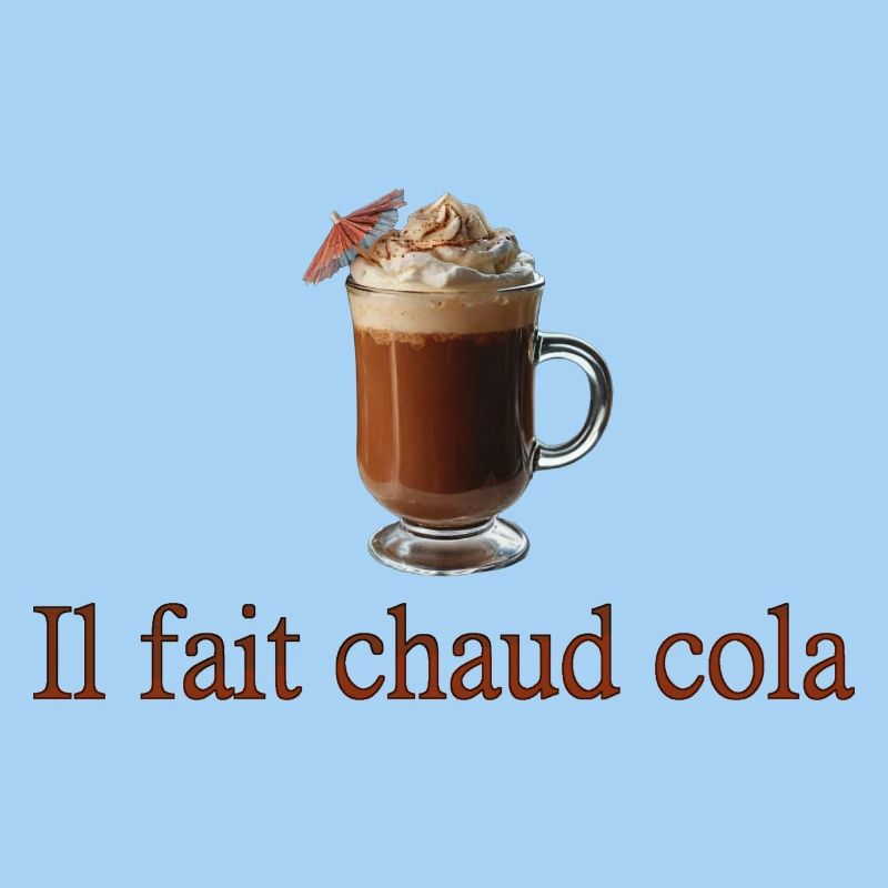 It's hot cola