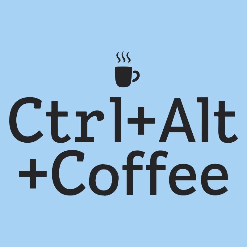 Kaffee-pause Ctrl-Alt-Café