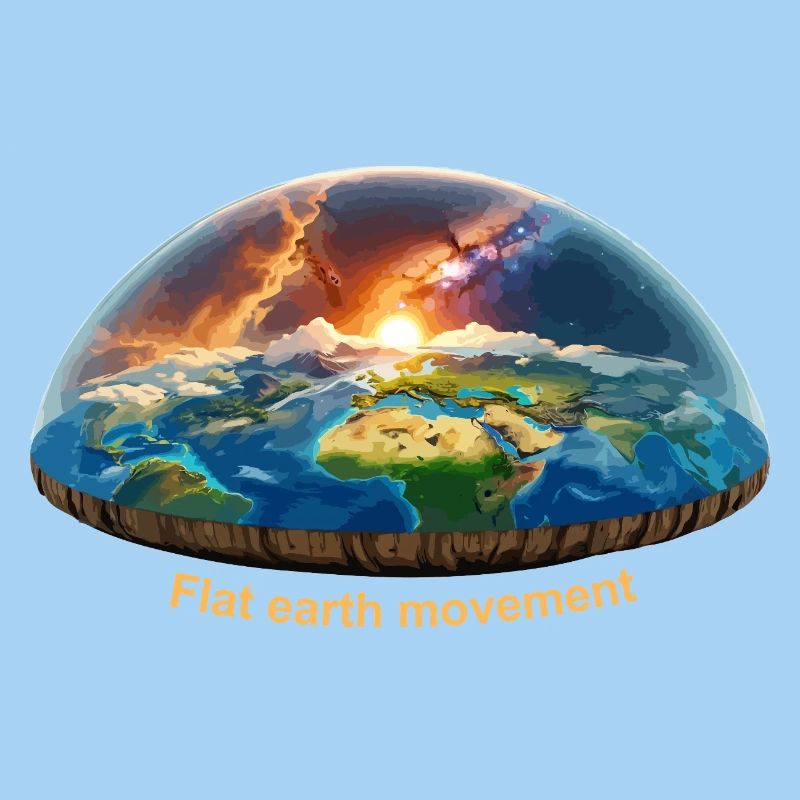 Flat earth movement