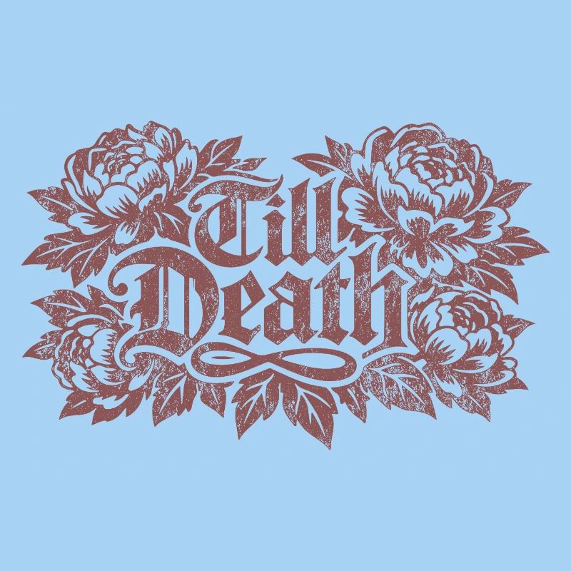Till Death Florale Gothic | Valentine's Day