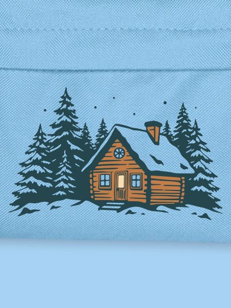 Winter Forest Hut