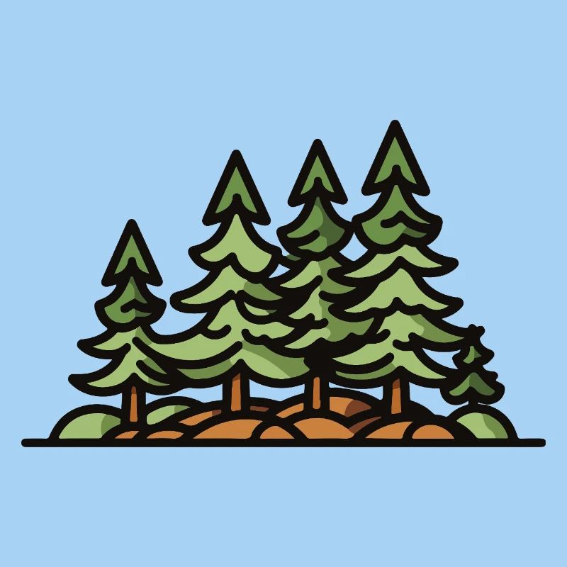 Wald Bäume