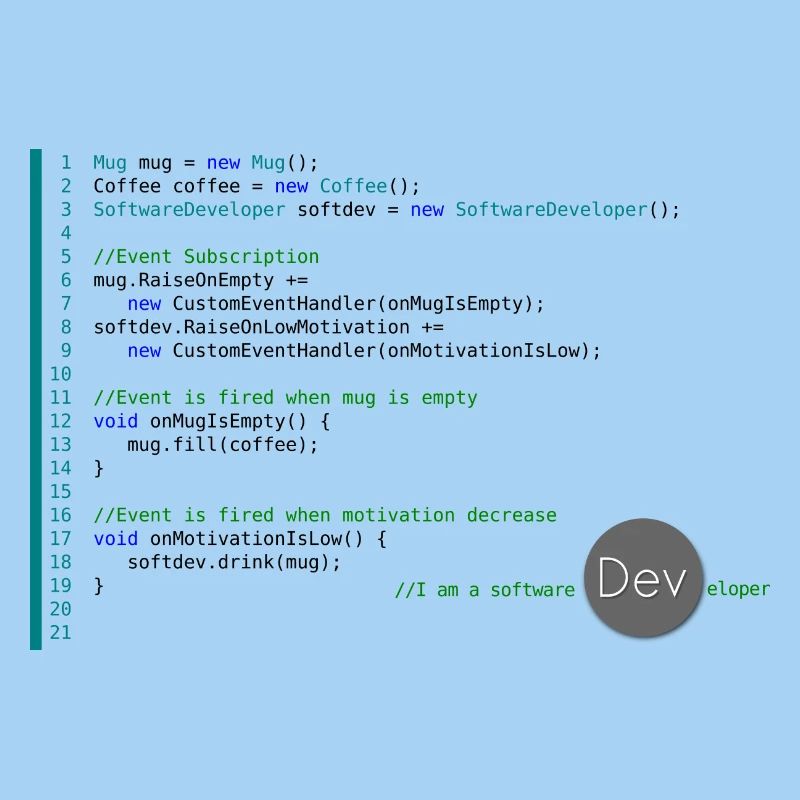 I am a Software Developer