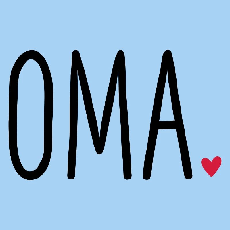 Oma Herz - Geschenk Muttertag Enkel Liebe