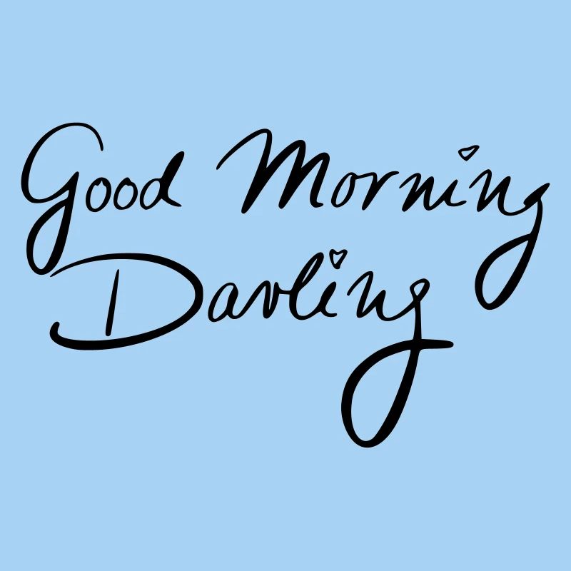 Bonjour chéri