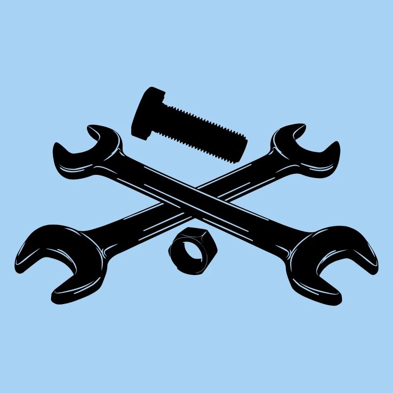 Wrenches bolt and nut