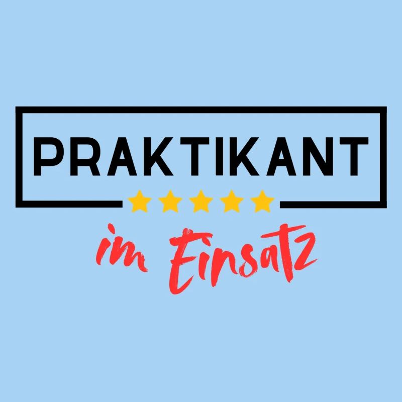 Praktikant im Einsatz