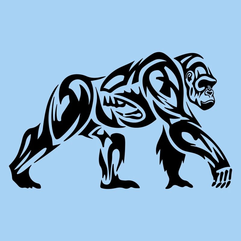 Gorille Tribal