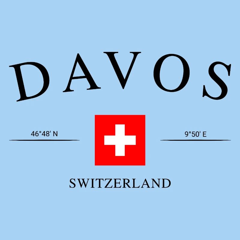 Davos Schweiz – Urlaub Souvenir & Geschenk