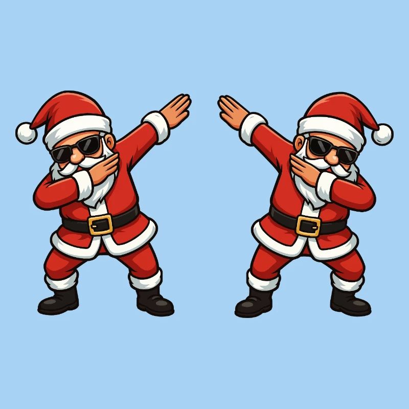 Dab Santa Doppelganger