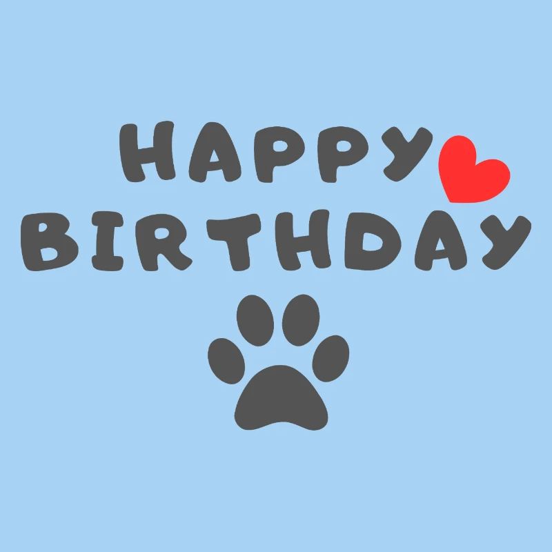Joyeux anniversaire chien