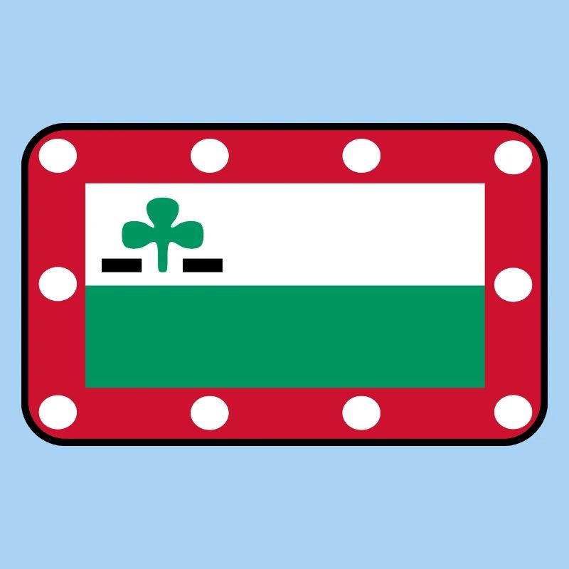 Logo du drapeau Meppeldag – Style urbain
