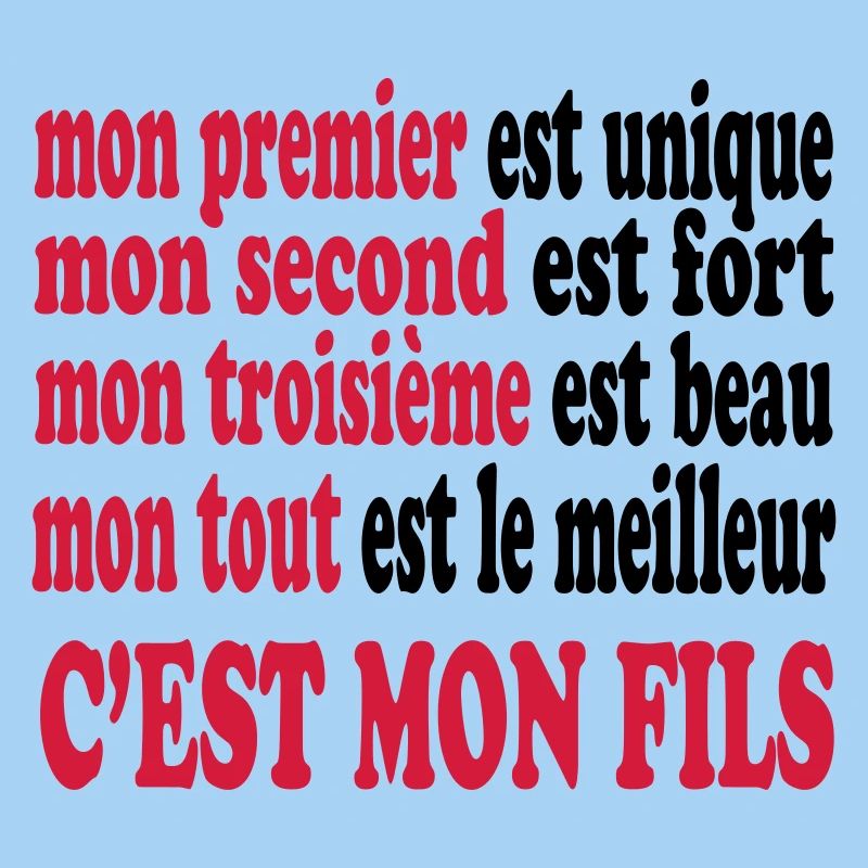Mon fils est beau