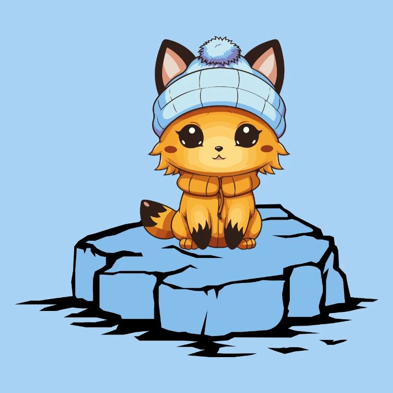 Fuchs Eisscholle