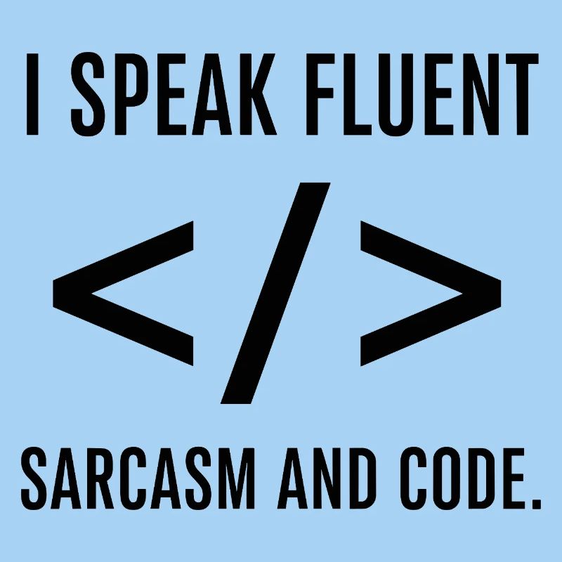 Ich spreche fließend Code