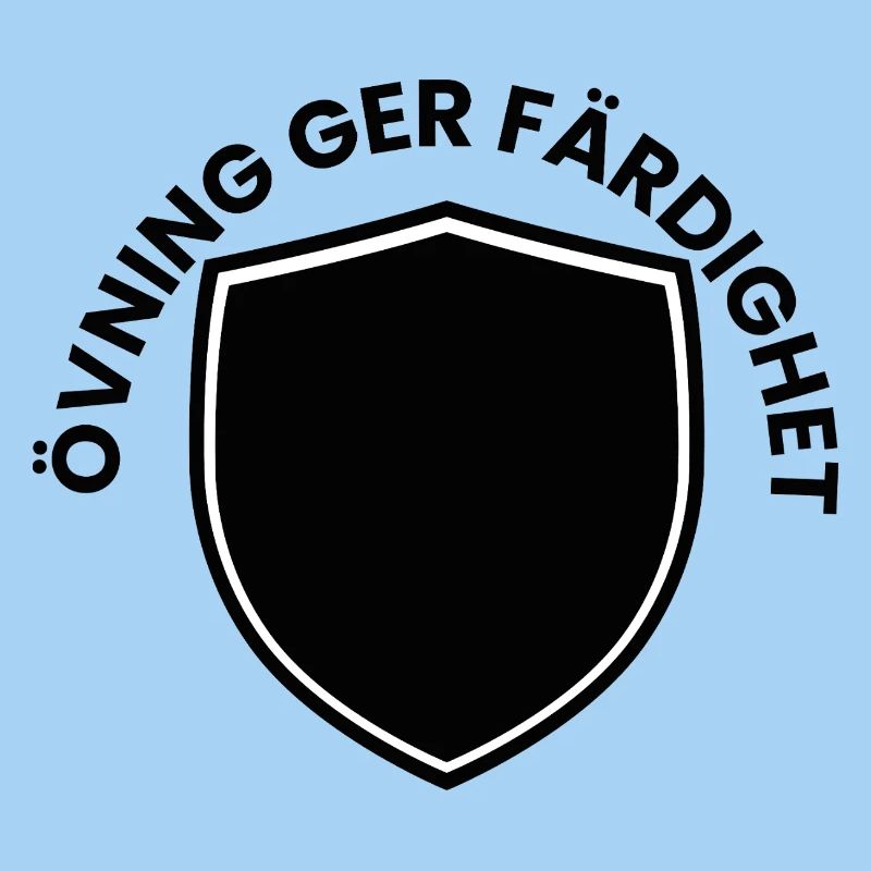 Practice makes perfect shield