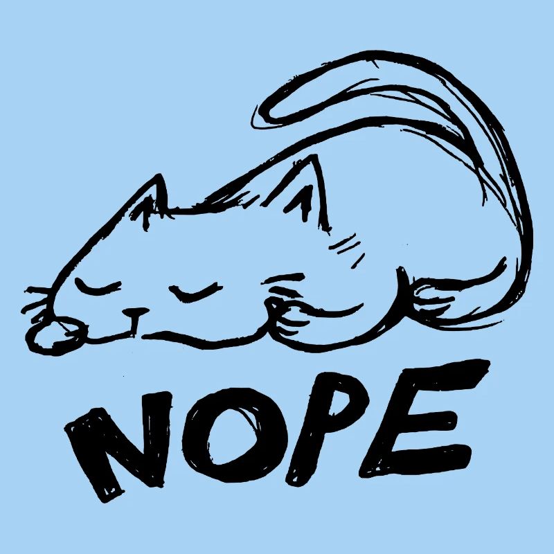 Lazy Cat Nope
