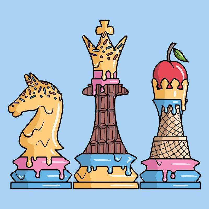 Pièces d’échecs Glace Jeu d’échecs Enfants Échecs