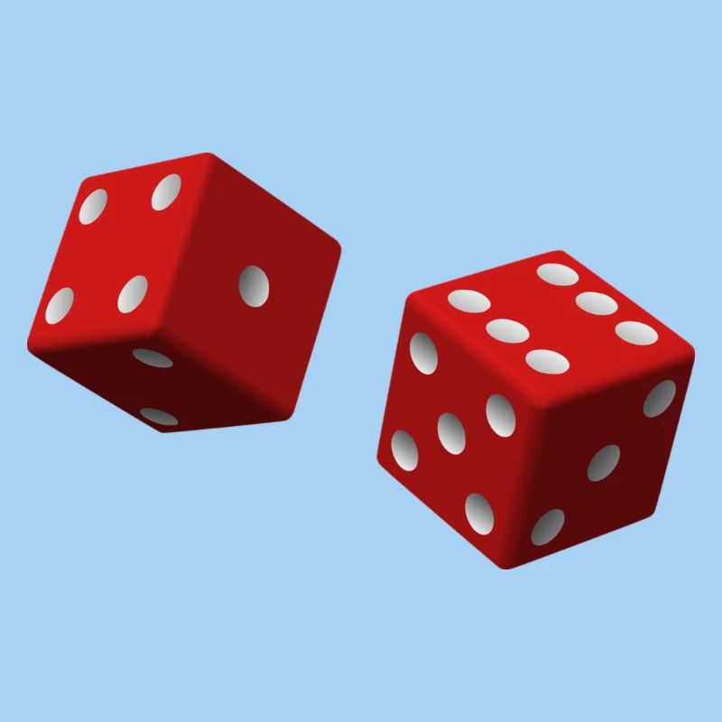 dés rouges