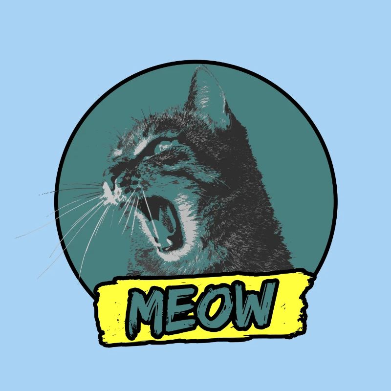 MEOW Katze Cat