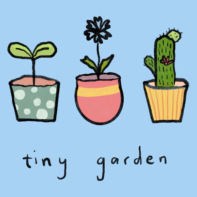 Tiny Garden Blumentöpfe