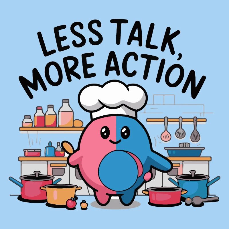 Moins de paroles, plus d’action Chef