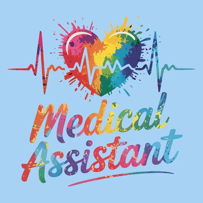 Regenbogen Medizinalassistent Herz