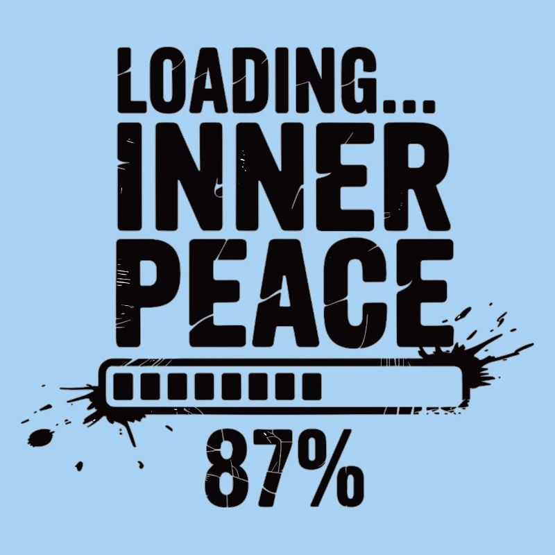 Loading Inner Peace - Sarcasm Stress Shirt