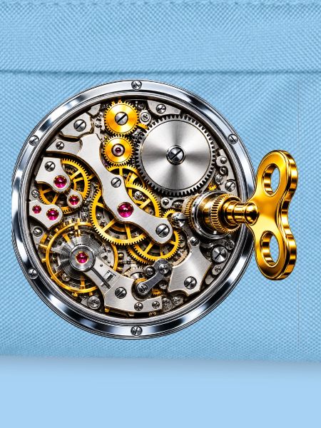 Gold Movement Mechanical