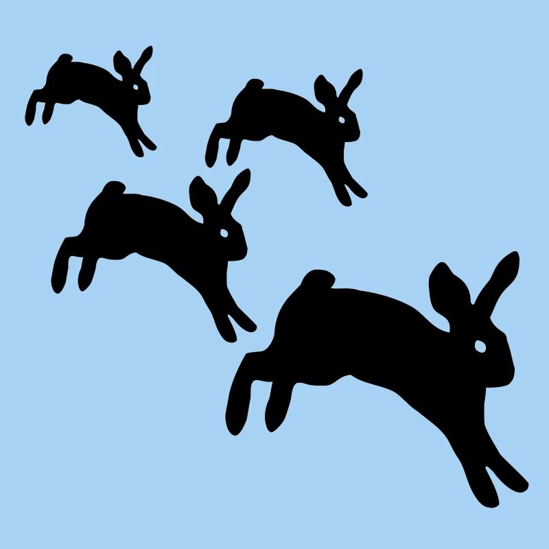 Jumping rabbits