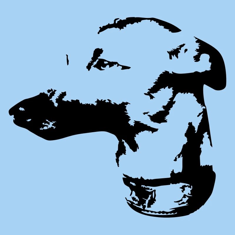 Tête de whippet