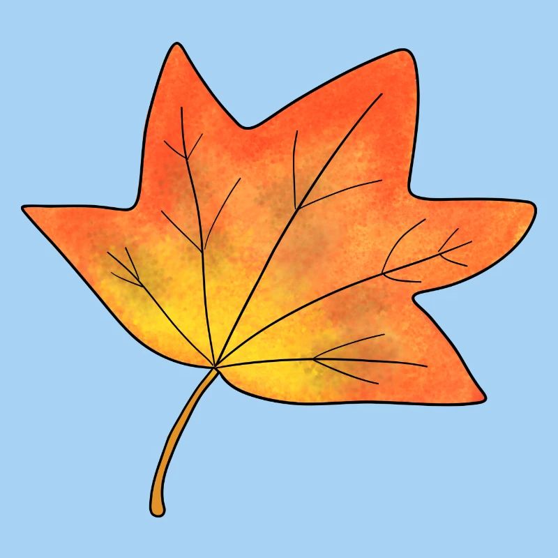 Feuille d’automne feuille d’érable