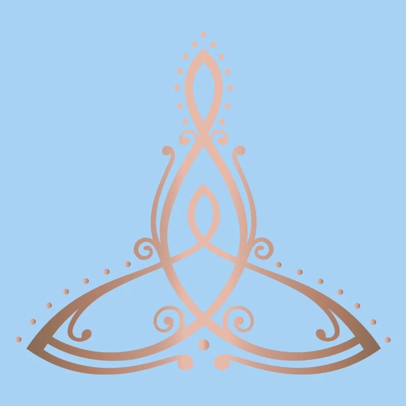 Symbole de la maternité celtique Mère avec enfant
