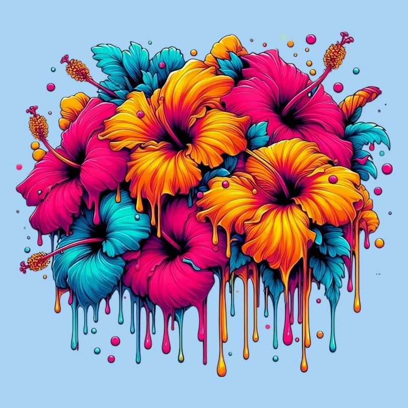Fleurs d’hibiscus