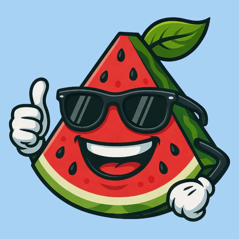 Refreshing Watermelon Summer Fruit Cool Thumb