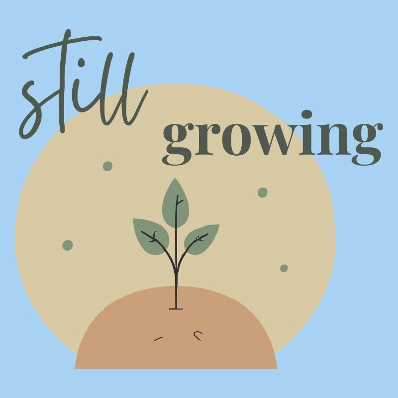 Still Growing: Pflanze aus Erde