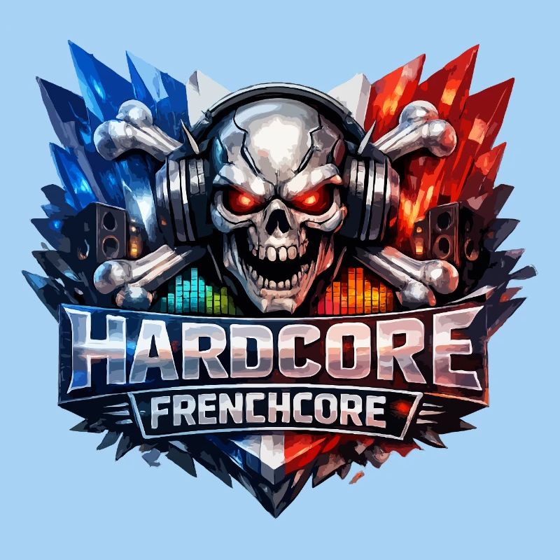 Art de crânes hardcore français