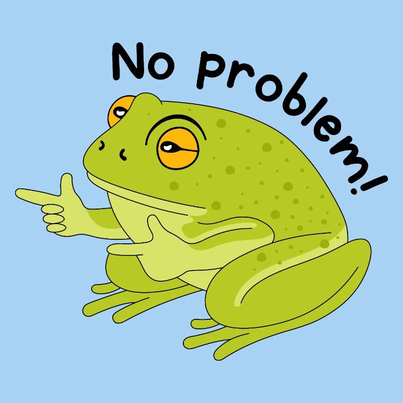 Grenouille pas de problème