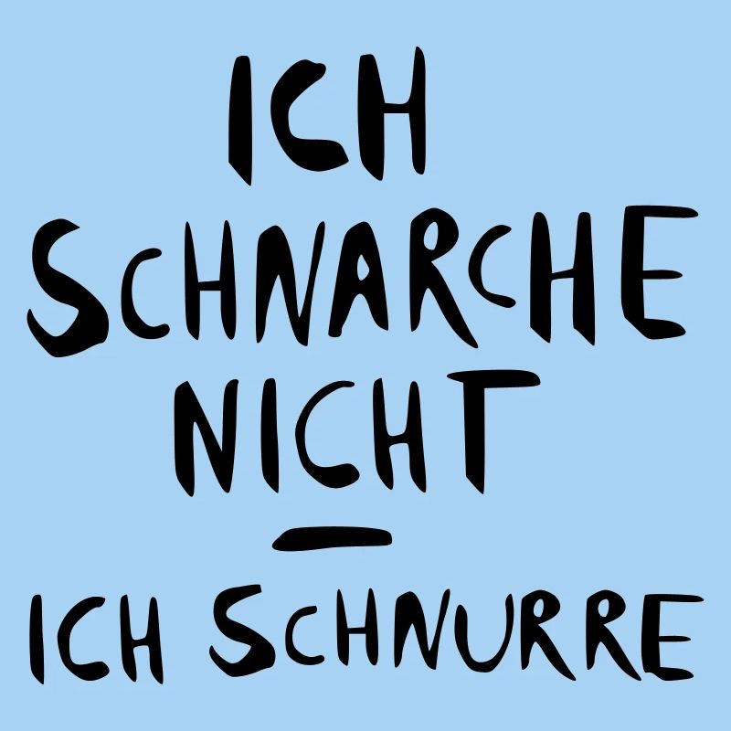 ich schnarche nicht - ich