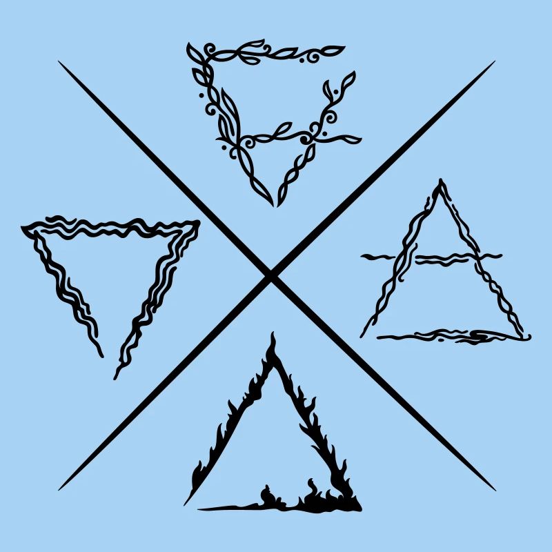Four Element Symbols