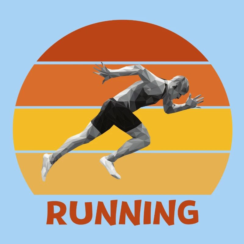 running, running, sprinting