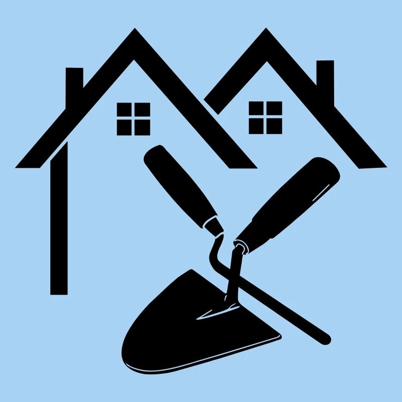 Construction de maison joint maçon clou et truelle